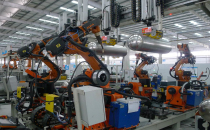 太阳能热水器内胆焊接生产线